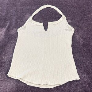 We The Free Cream Halter Camisole